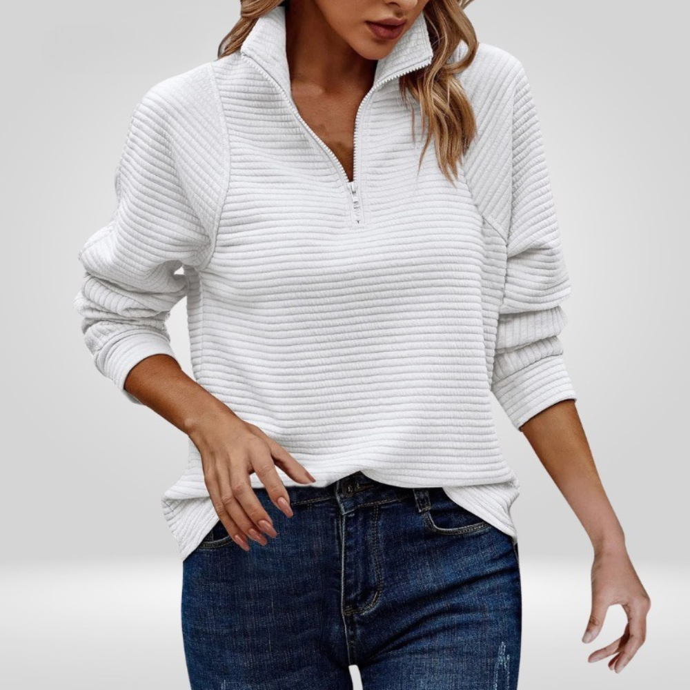 Jenny Stylish V-Neck Sweater