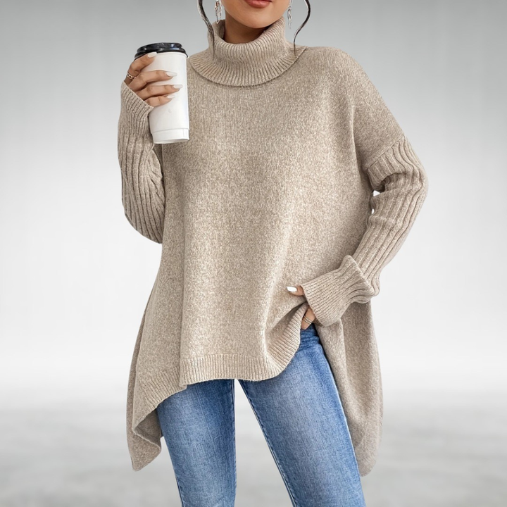 Lena Elegant Turtleneck Sweater