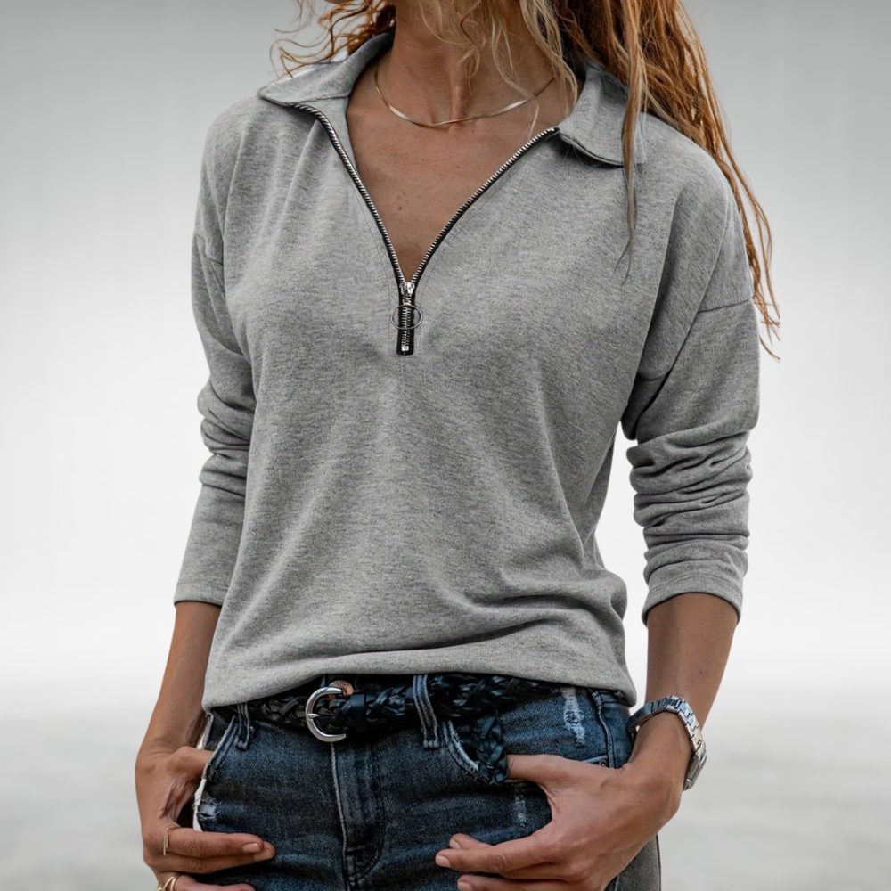 Sienna Soft Half-Zip Jumper