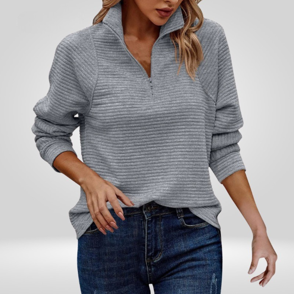 Jenny Stylish V-Neck Sweater