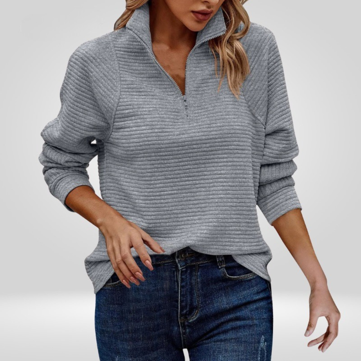 Jenny Stylish V-Neck Sweater