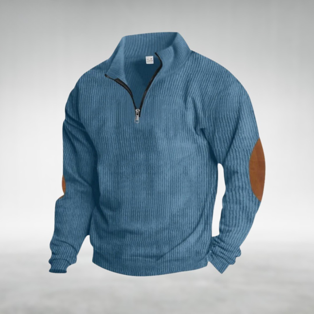 William Classic Half-Zip Jumper