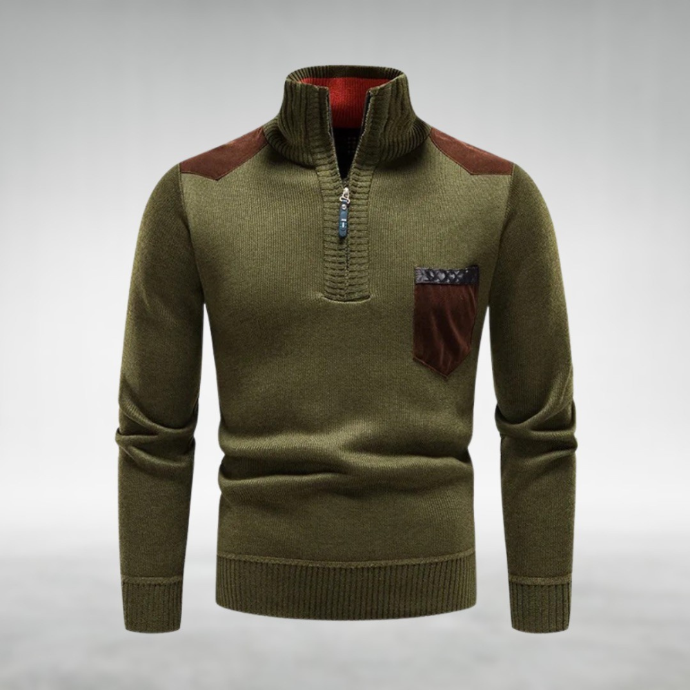Andrew Classic Half-Zip Jumper