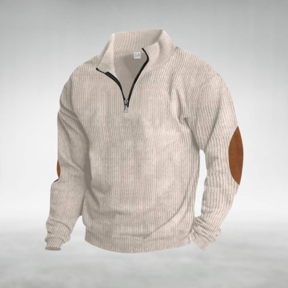 William Classic Half-Zip Jumper