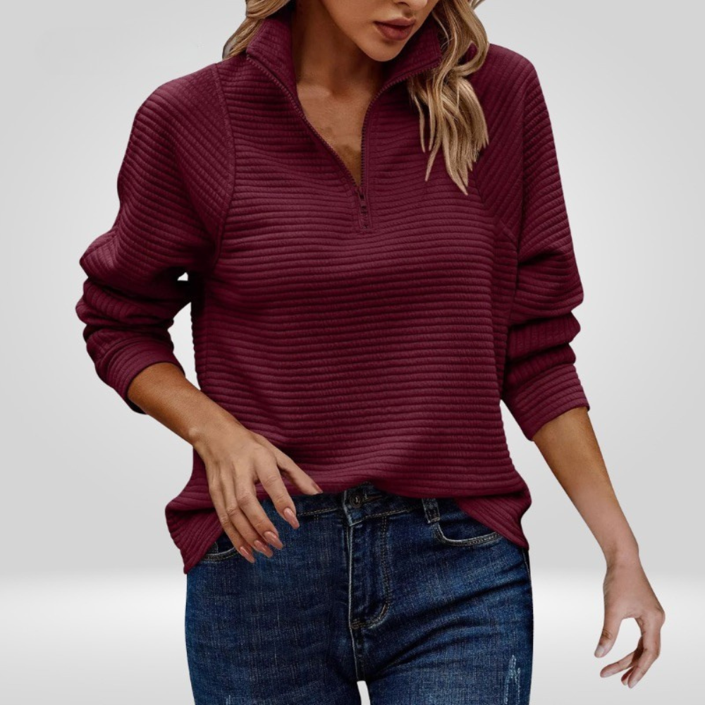 Jenny Stylish V-Neck Sweater