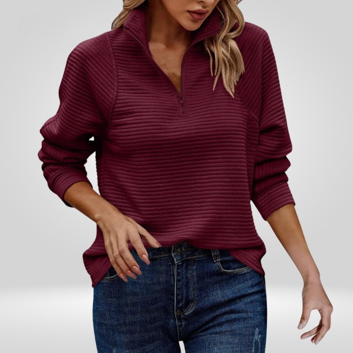 Jenny Stylish V-Neck Sweater