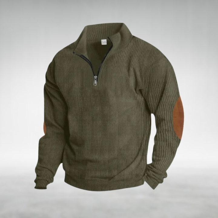 William Classic Half-Zip Jumper