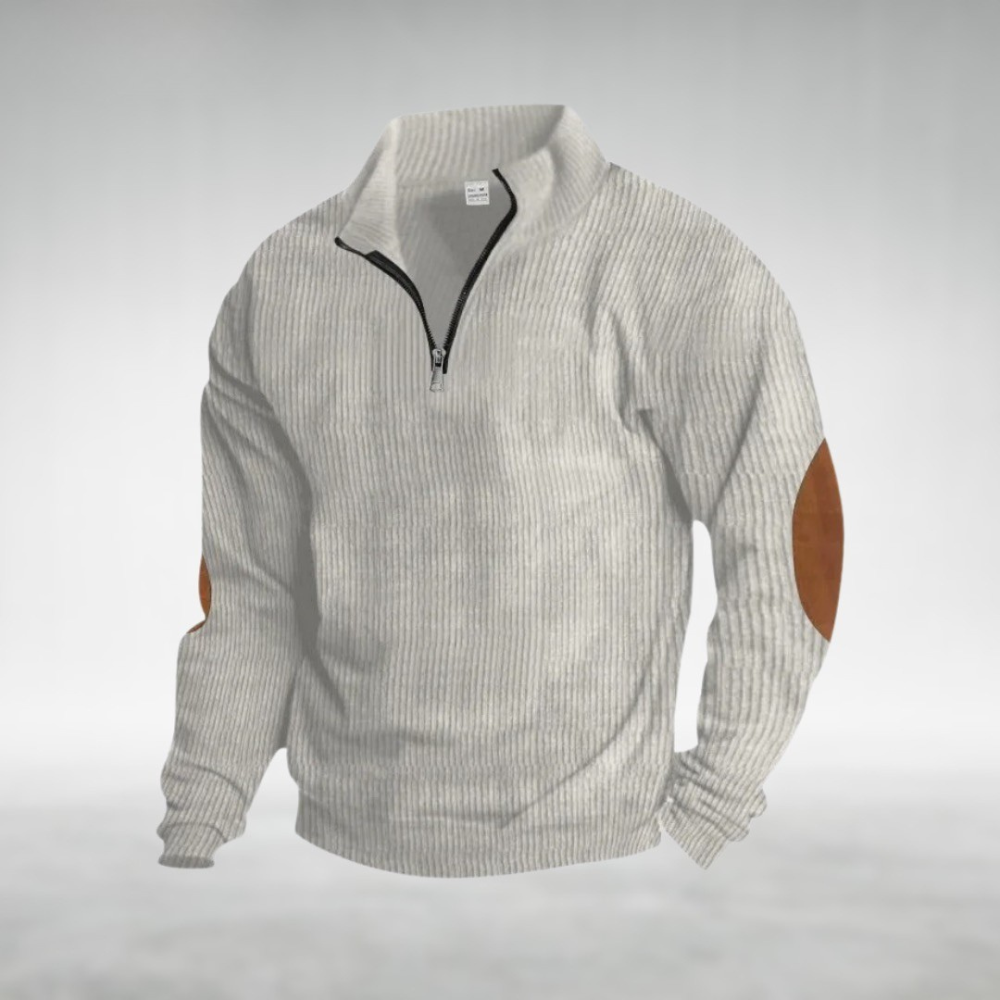 William Classic Half-Zip Jumper