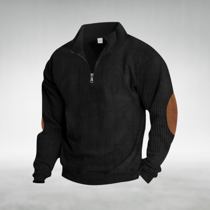 William Classic Half-Zip Jumper