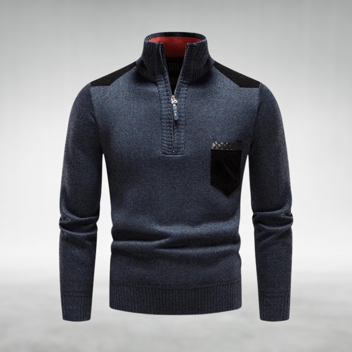 Andrew Classic Half-Zip Jumper