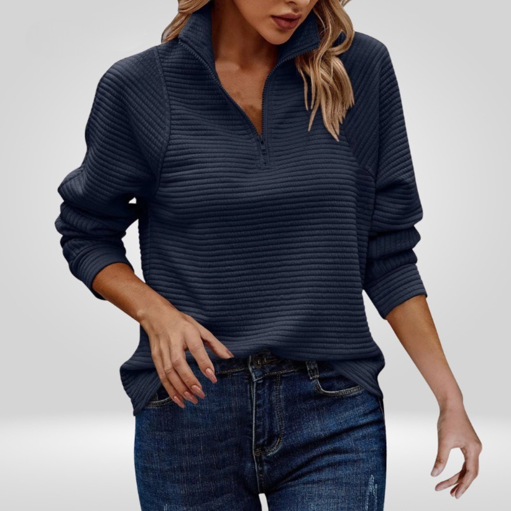 Jenny Stylish V-Neck Sweater