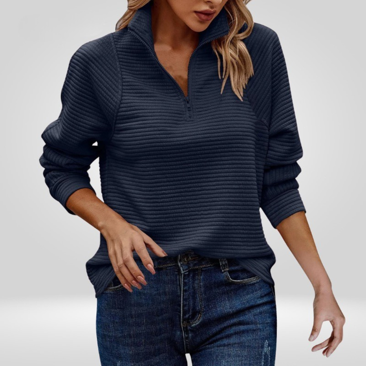 Jenny Stylish V-Neck Sweater