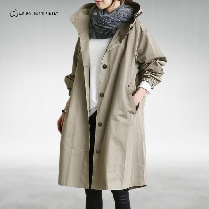 Beckett™ Stylish Windbreaker Trenchcoat