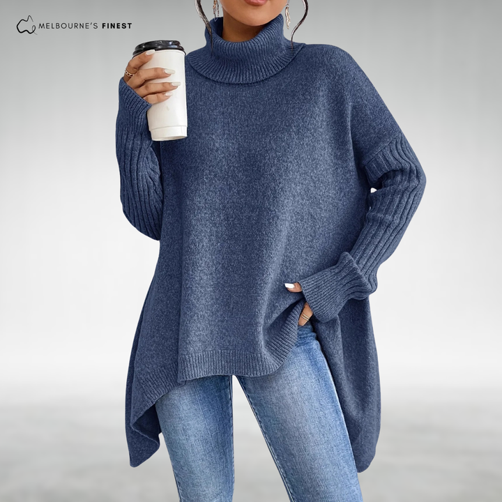 Lena™ Elegant Turtleneck Sweater