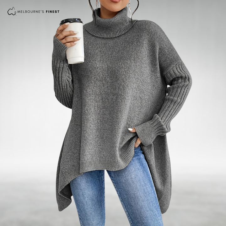 Lena™ Elegant Turtleneck Sweater