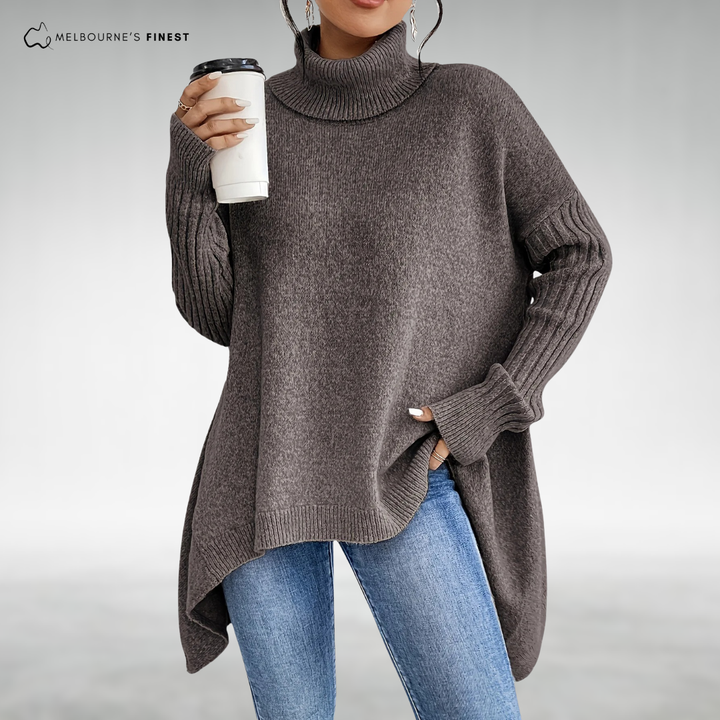 Lena™ Elegant Turtleneck Sweater