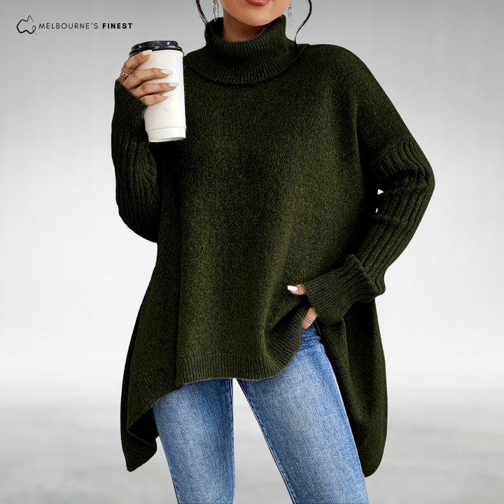 Lena™ Elegant Turtleneck Sweater