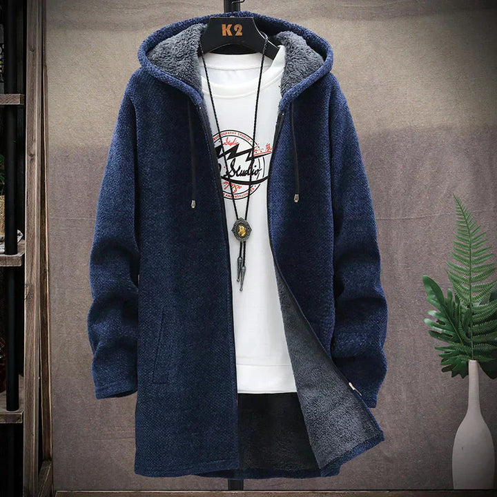 Martha Hooded Zipper Fleece Jacket