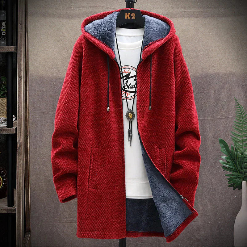 Martha Hooded Zipper Fleece Jacket