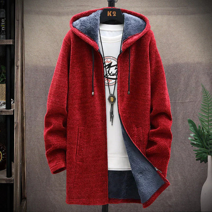 Martha Hooded Zipper Fleece Jacket