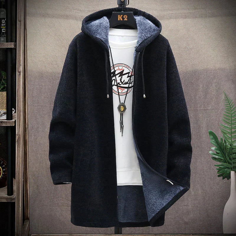 Martha Hooded Zipper Fleece Jacket