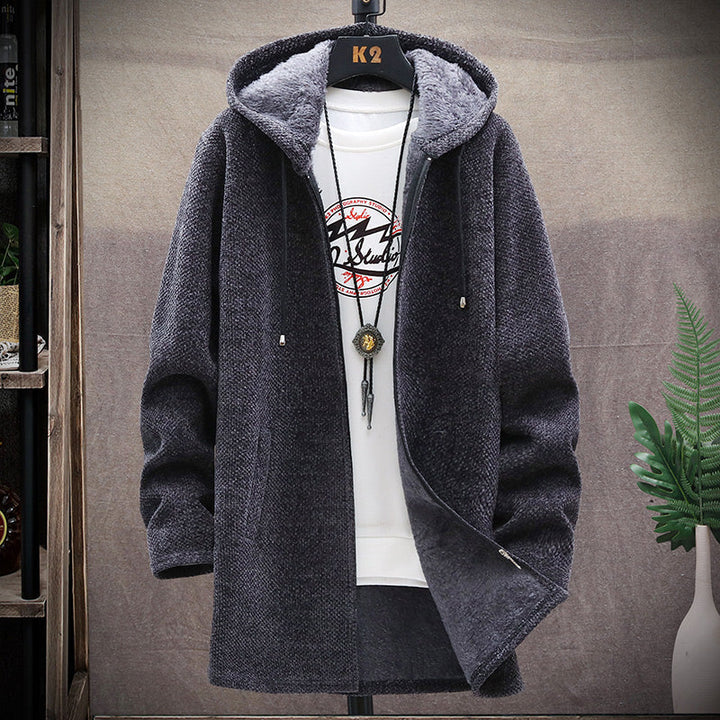 Martha Hooded Zipper Fleece Jacket