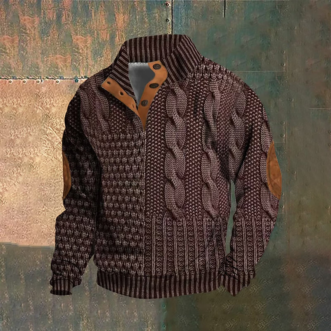 Maxim Quarter Button Sweater