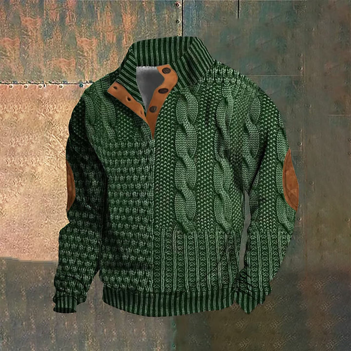 Maxim Quarter Button Sweater