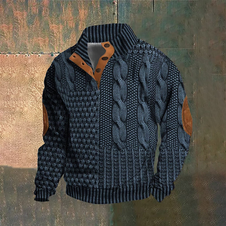 Maxim Quarter Button Sweater