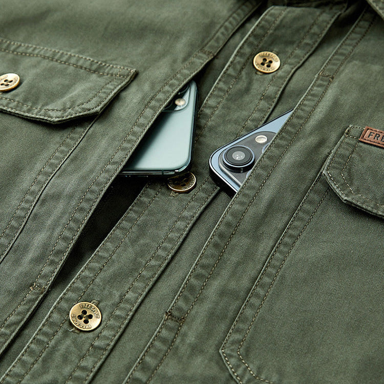 Ashton Cotton Overshirt