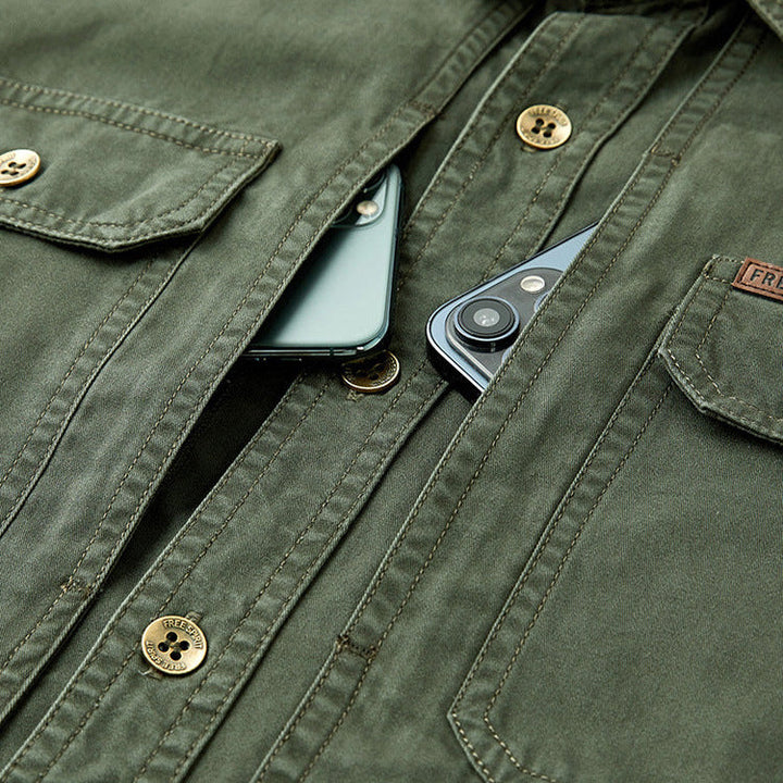 Ashton Cotton Overshirt