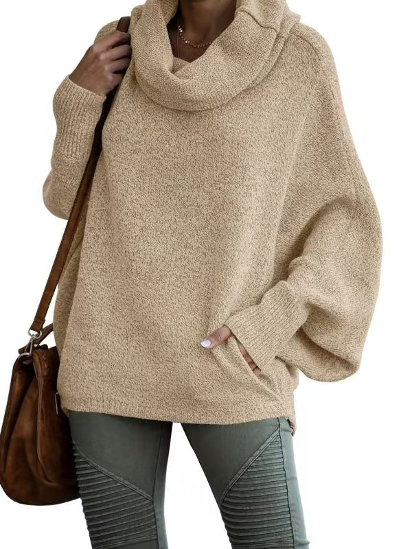 Angela High Collar Pullover Sweater