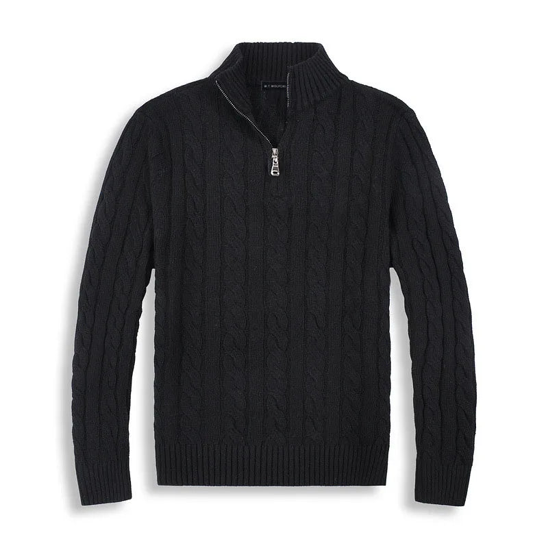 Clark Merino Wool Half-Zip Sweater