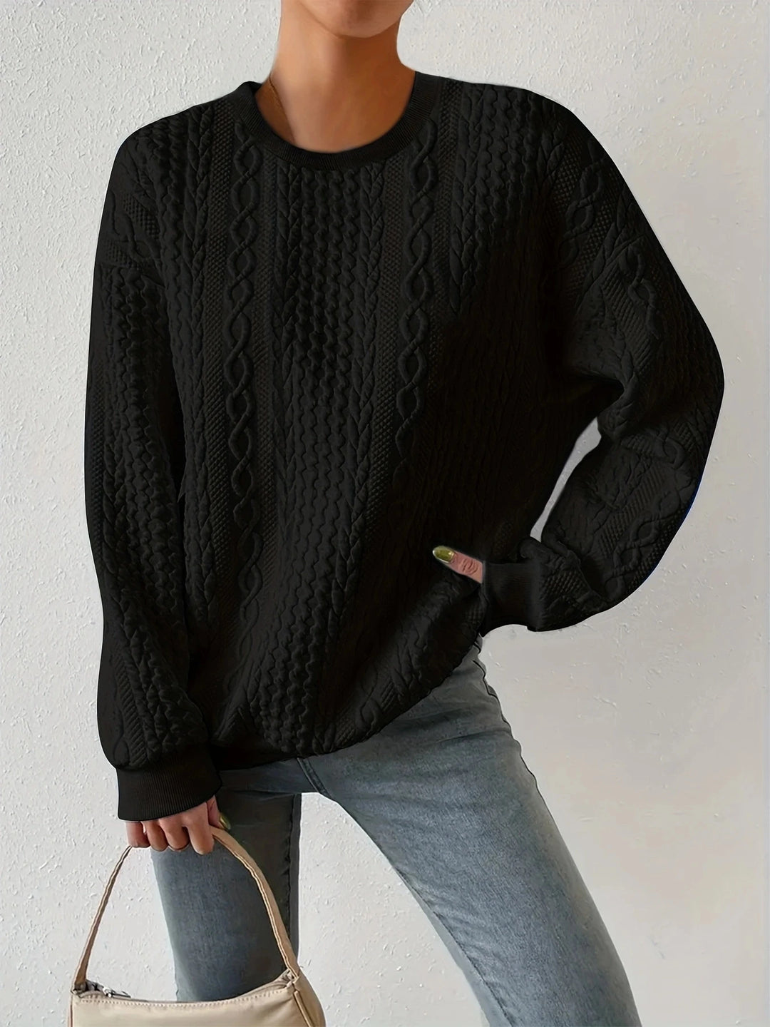 Eloise Crew Neck Long Sleeve Knit