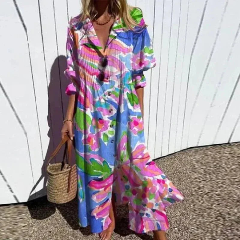 Ravelle | Boho Coast Maxi Dress