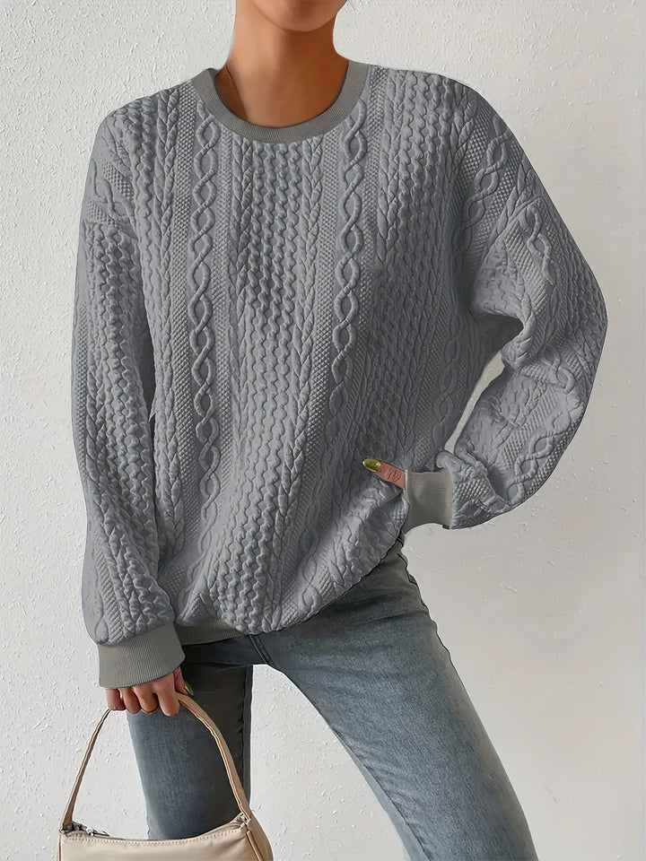 Eloise Crew Neck Long Sleeve Knit