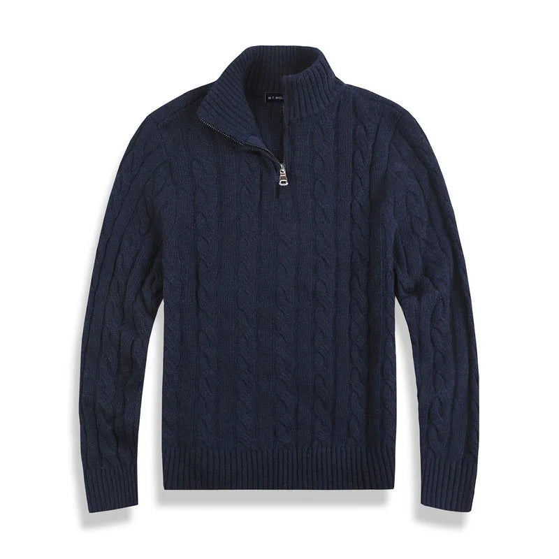 Clark Merino Wool Half-Zip Sweater