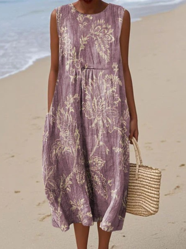 Lilith Floral Midi Dress