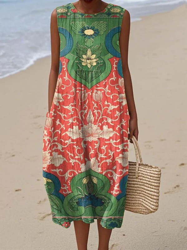 Eleanor Bohemian Midi Dress