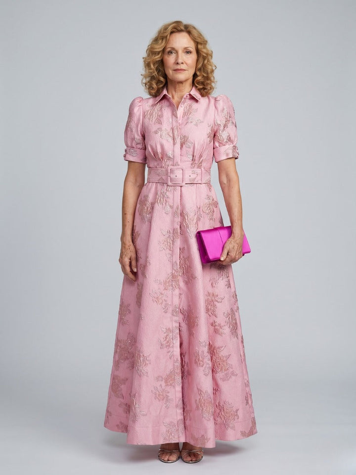Anabella | Short Puff Sleeves Dress