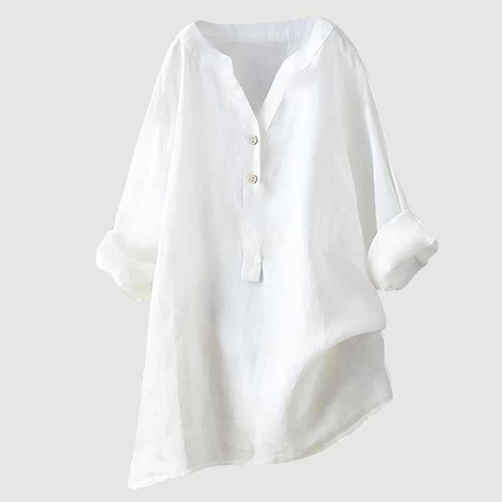 Freja | Airy and Comfortable Button-Up Shirt