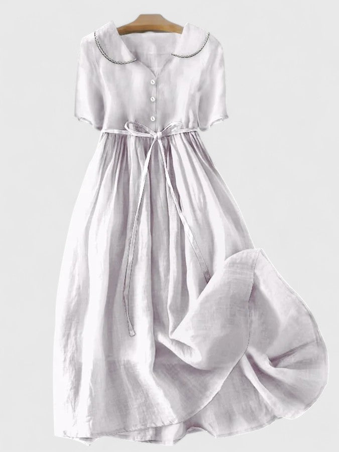 Annmarie Effortless Linen Dress