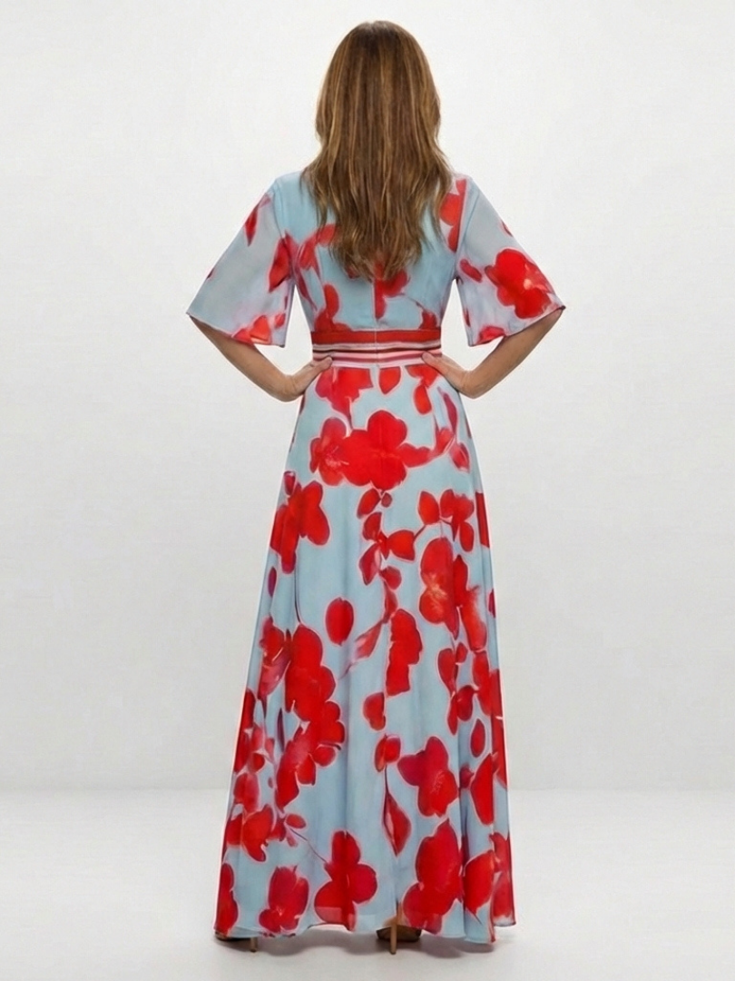 Celine | Soft Bloom Maxi Dress