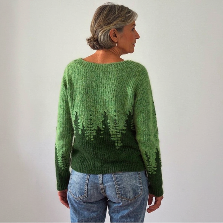 Monique Retro Wool Sweater