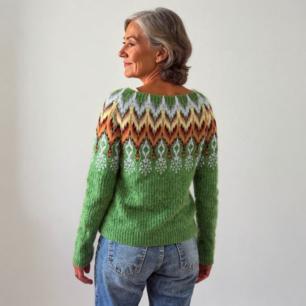 Rosalie Nordic Wool Sweater