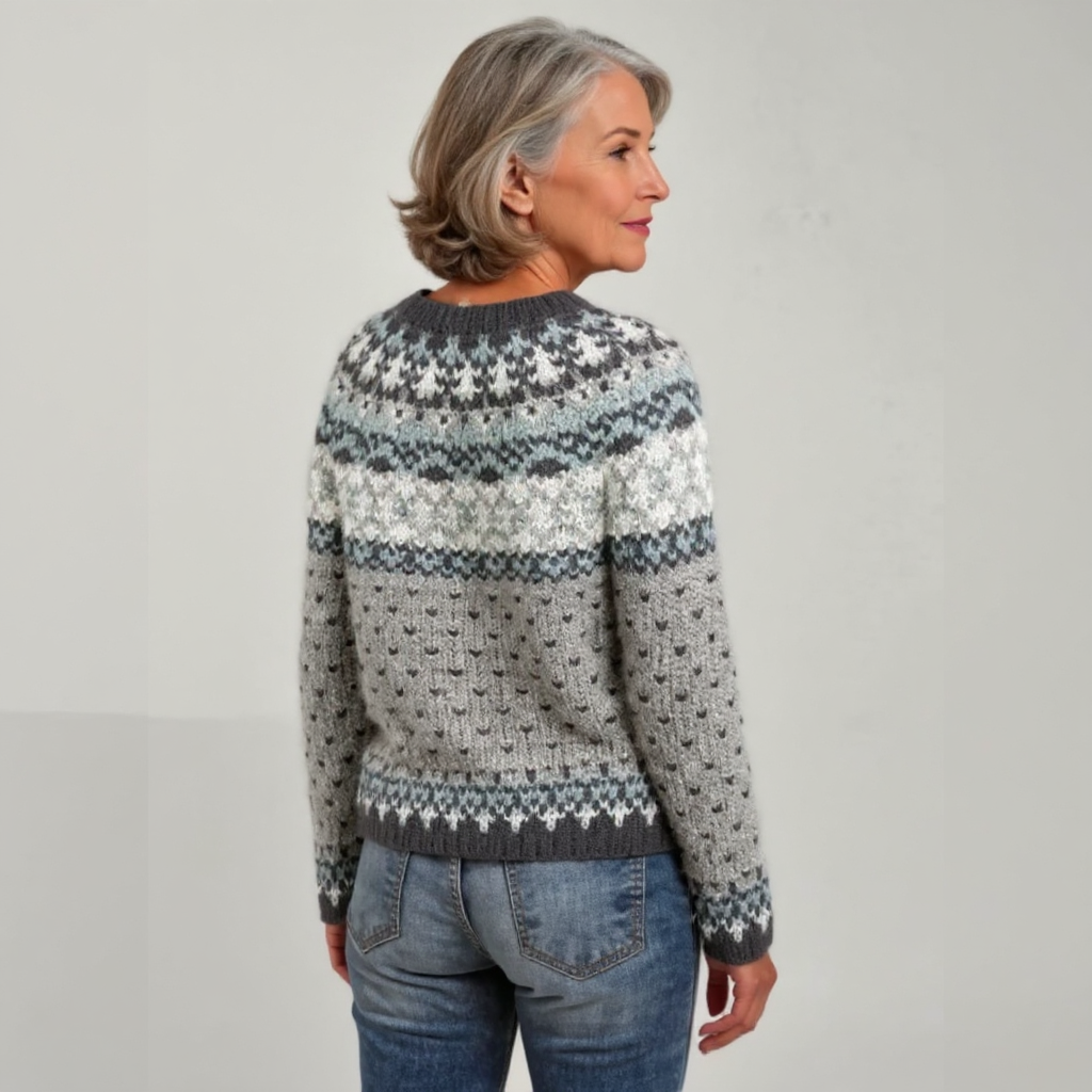 Denise Retro Wool Sweater