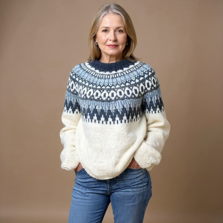 Astrid Handcrafted Icelandic Knit Sweater