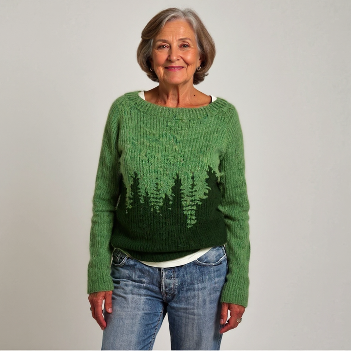 Monique Retro Wool Sweater