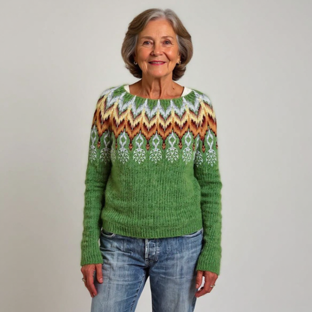 Rosalie Nordic Wool Sweater