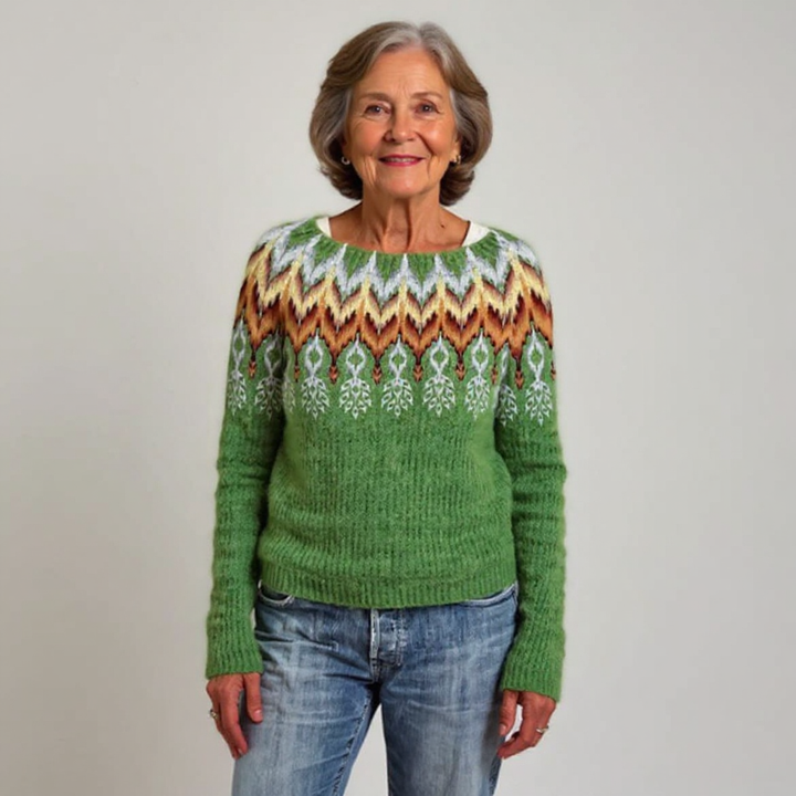 Rosalie Nordic Wool Sweater